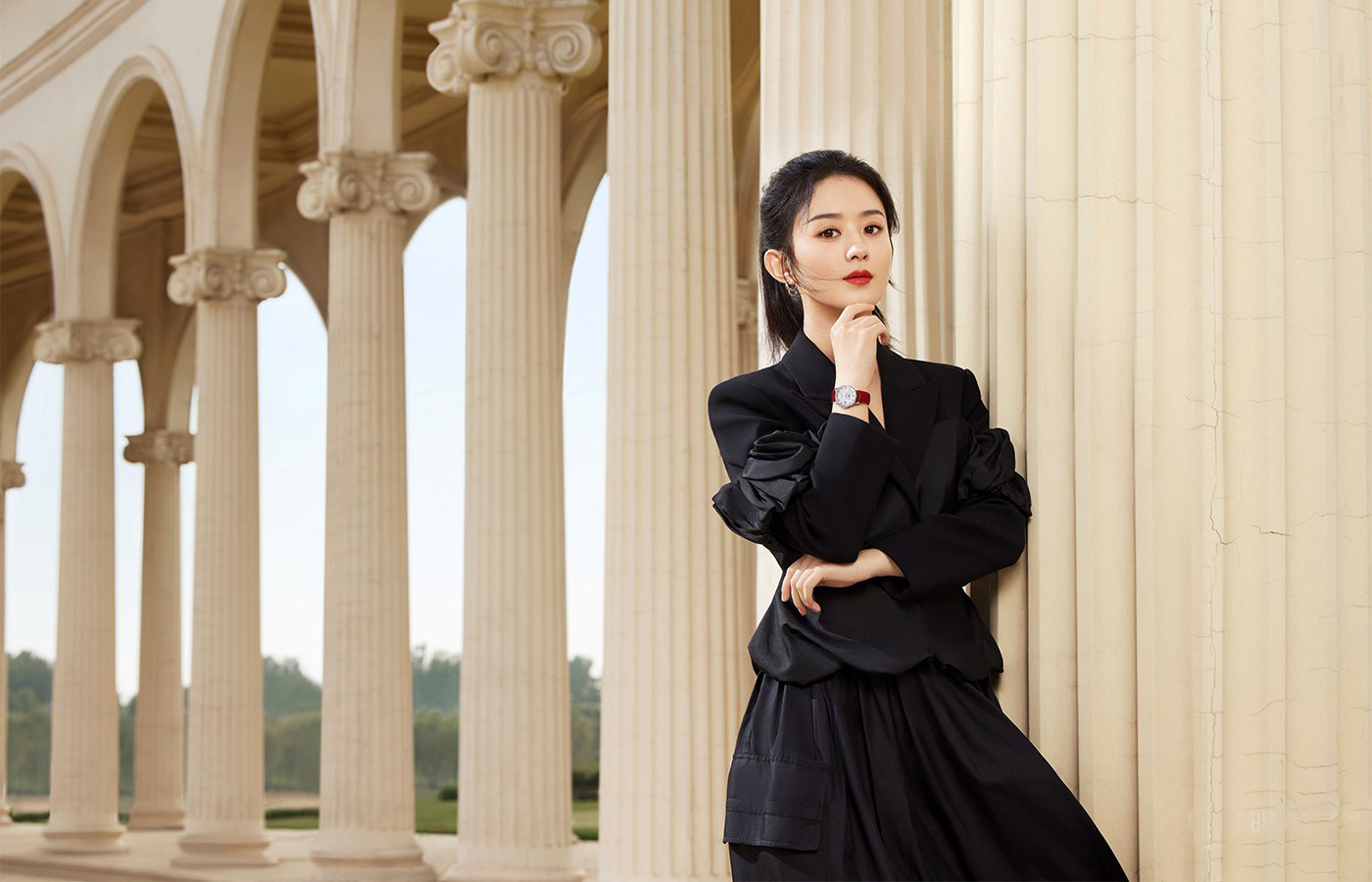 浪琴形象大使趙麗穎