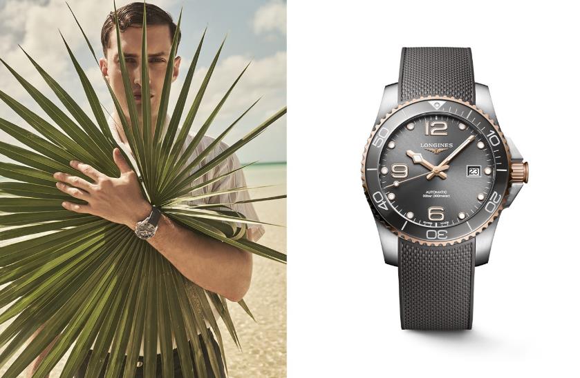 浪琴表甄選康卡斯?jié)撍盗?，陪你玩轉(zhuǎn)活力夏日（圖）